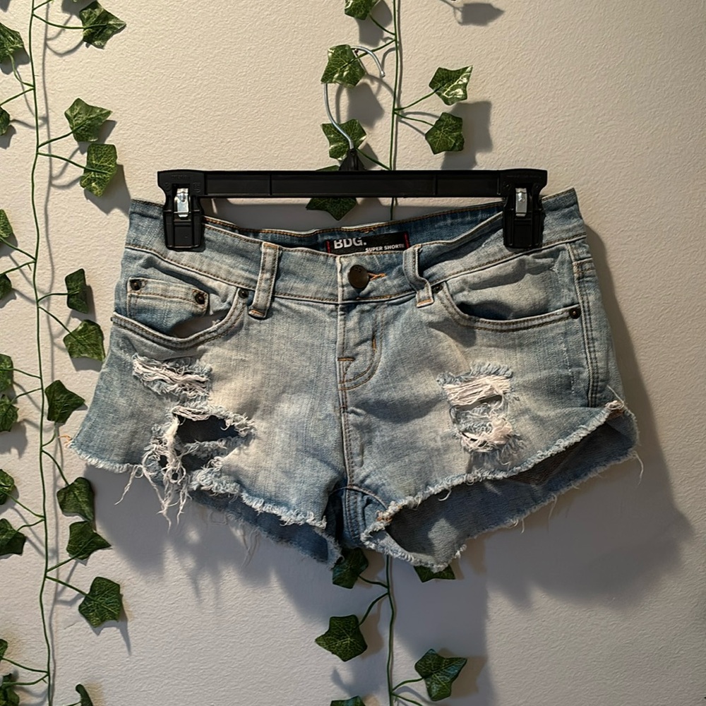 BDG super shortie Jean shorts